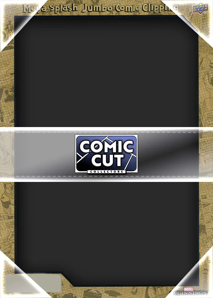 Captain Marvel #32 comic cut card